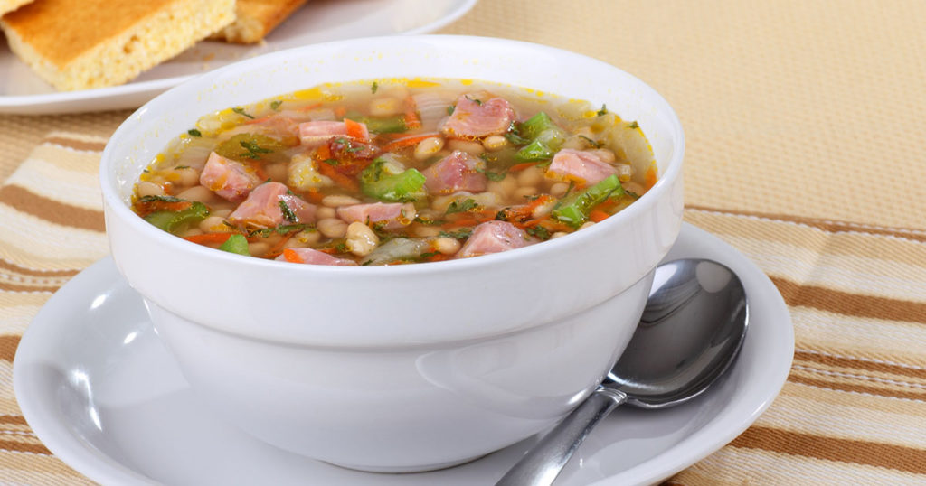 Tuscan Ham and Bean Soup