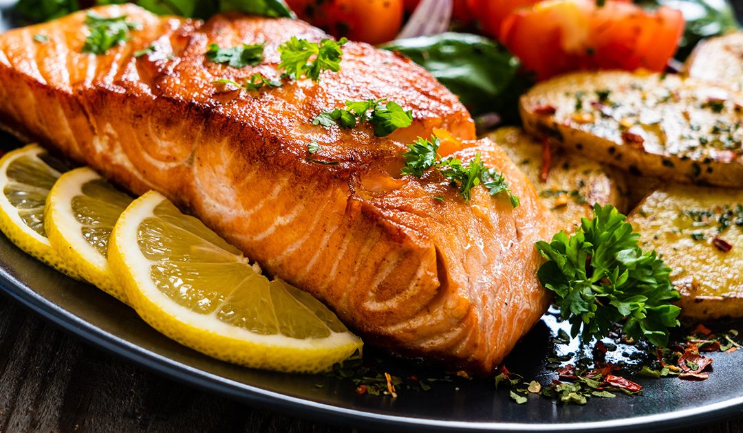 Herb and Butter Seared Salmon